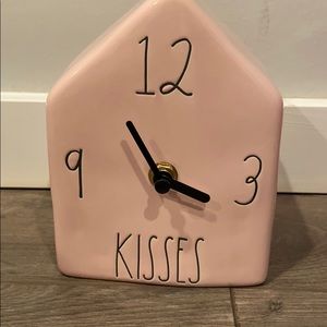Rae Dunn Clock PINK
